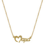 Κολιέ ΜΑΜΑ σε κίτρινο χρυσό Κ14