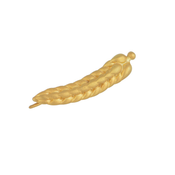 Καρφίτσα στάχυ από επιχρυσωμένο ασήμι 925