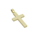 Σταυρός σε κίτρινο χρυσό Κ14 σκέτος