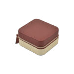 Κοσμηματοθήκη μικρή τετράγωνη δίχρωμη