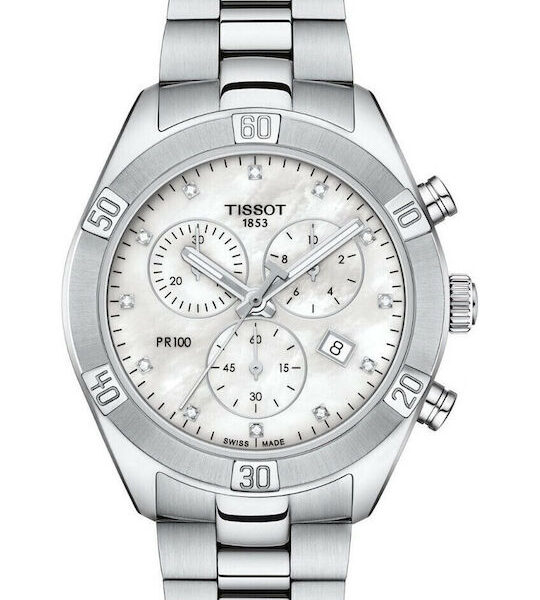 Ρολόι tissot T101.917.11.116.00 pr 100 sport chic chronograph