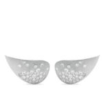 Σκουλαρίκια ασημένια σε σχήμα φτερού