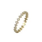 Δαχτυλίδι σε κίτρινο χρυσό Κ14