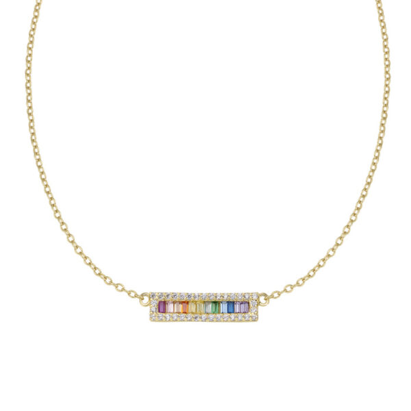 Κολιε ασημένιο μπάρα