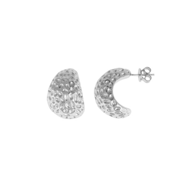 Σκουλαρίκια ασημένια κρεμαστά σφυρήλατα