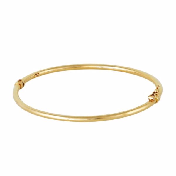 Βραχιόλι χειροπέδα σταθερή με γυαλιστερό φινίρισμα