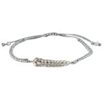 Βραχιόλι στάχυ από ασήμι 925