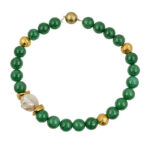 Κολιέ από jade και όστρακο