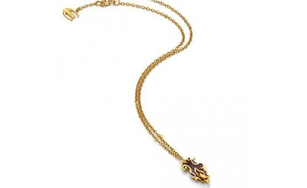 Κολιέ με μοτίφ κεφάλι φιδιού
