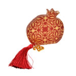 Γούρι επιτραπέζιο ρόδι κόκκινο