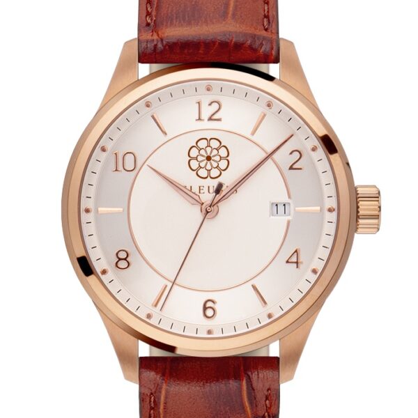 Ανδρικό επετιακό συλλεκτικό ρολόϊ με λευκό καντράν