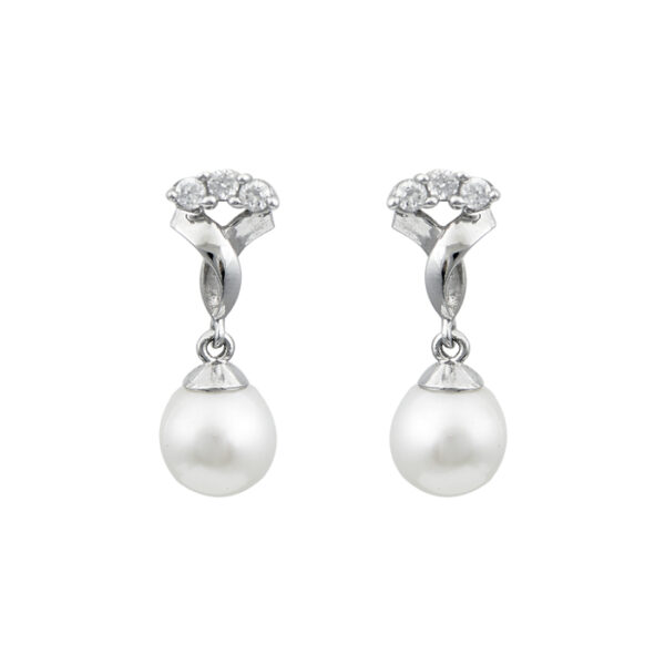 Σκουλαρίκια με μαργαριτάρι