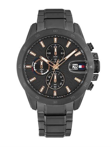Ανδρικό ρολόι TOMMY HILFIGER με γκρι καντράν