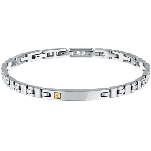 Βραχιόλι με πλάκα MORELLATO με κίτρινο χρυσό