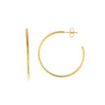 Σκουλαρίκια κρίκοι ασημένια επίχρυσα