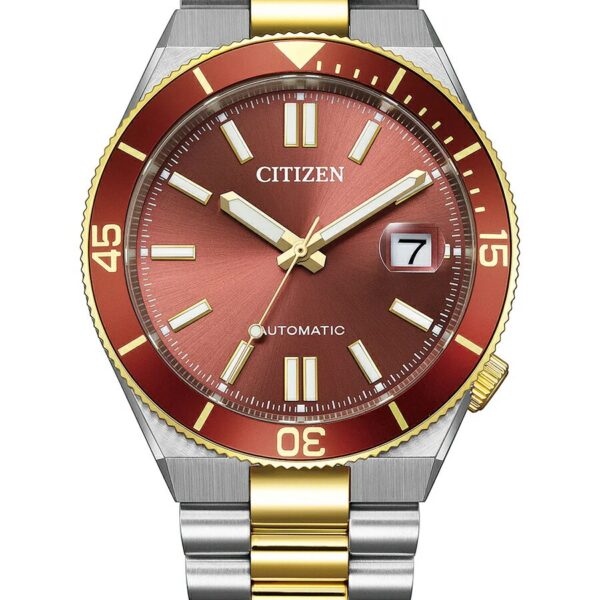 Ανδρικό ρολόι CITIZEN NJO234-58X δίχρωμο